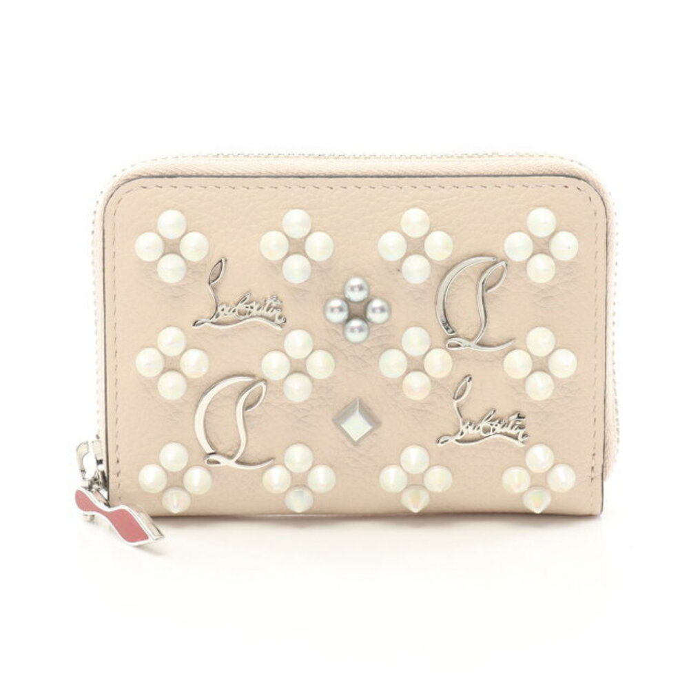 Christian Louboutin PANETTONE Wallet Leather Beige